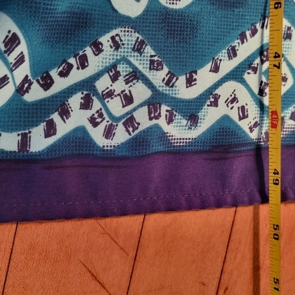 Hawaiian Print Sheath 90's Tank Dress - Picture 8 of 8